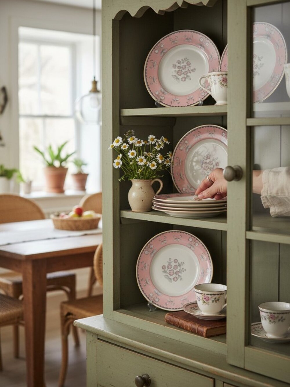 Vintage Wedgwood PIMPERNEL PINK‎ Bone China Bread & Butter Plate